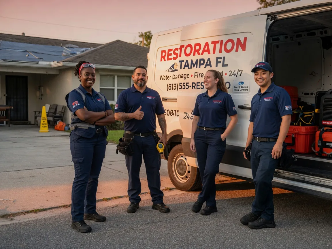 Water Damage Restoration company in Sharples, WV