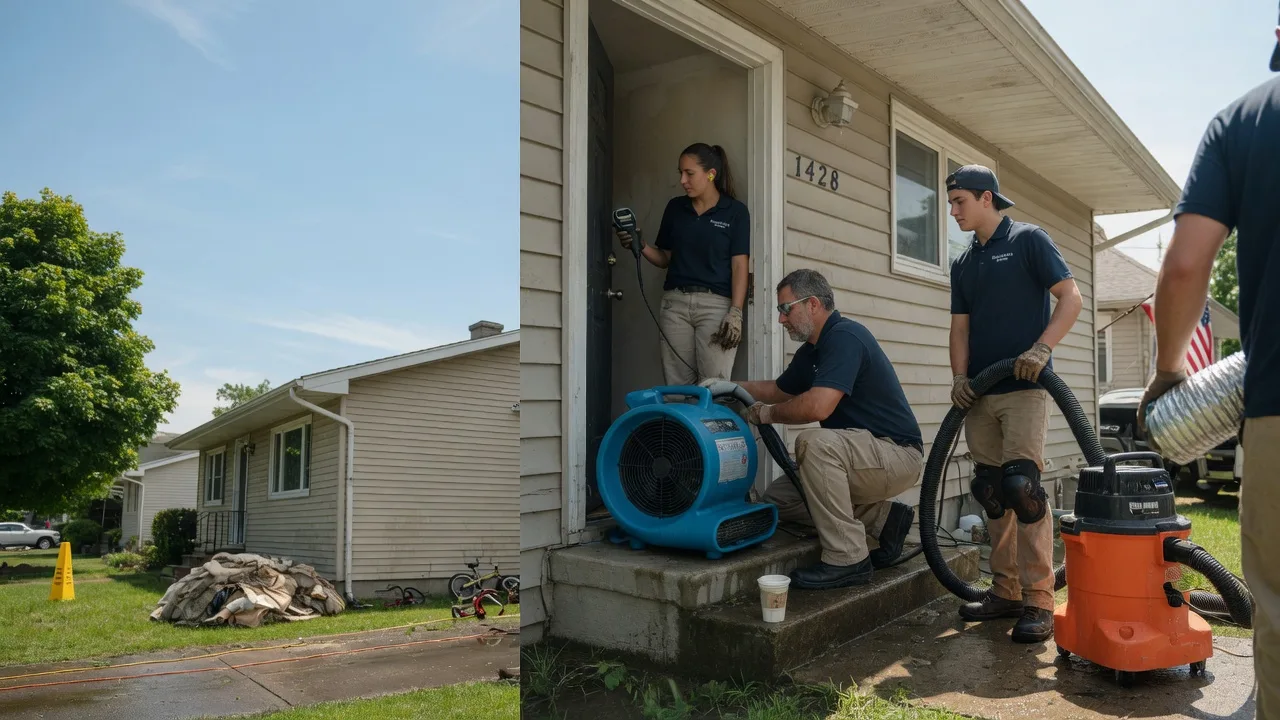 Water Damage Restoration in Sharples, WV near me